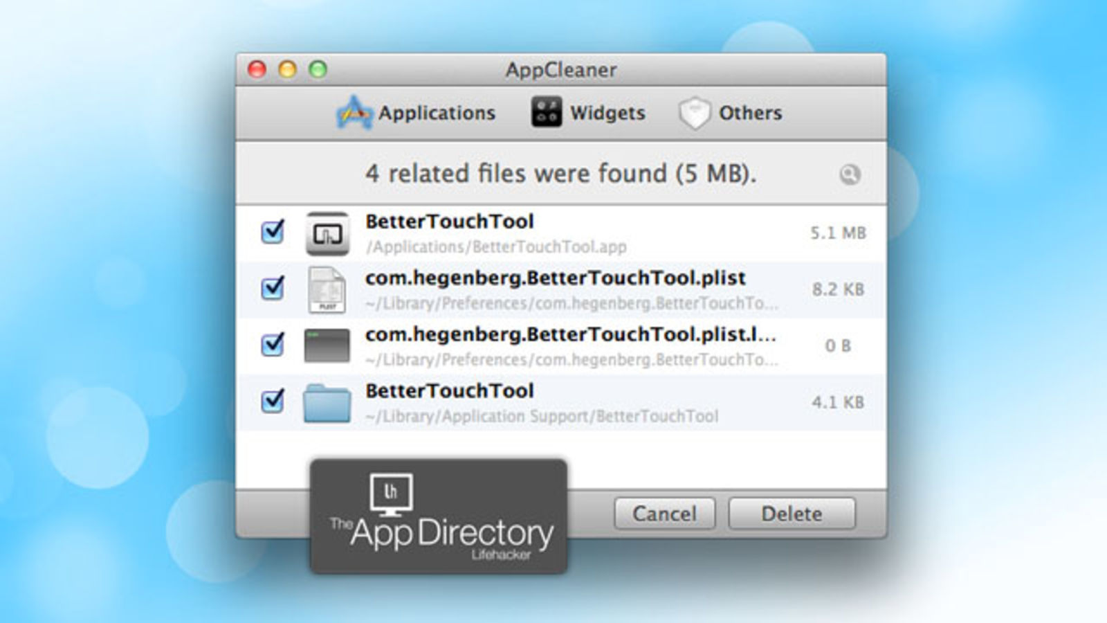 Can you delete notes app from mac os